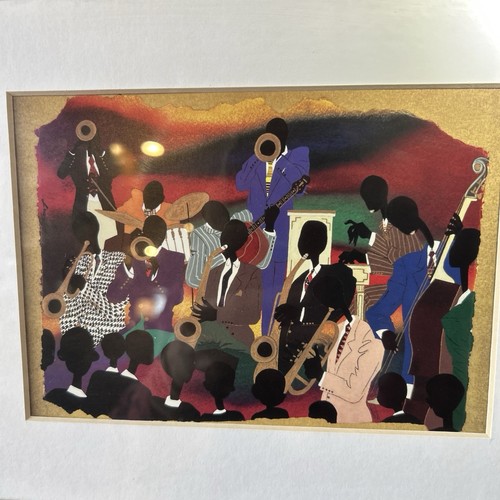 Set Of Leroy Campbell “No Man’s Band Bop At Mintons”&”Big Band” Pictures 10x12” - Picture 3 of 24