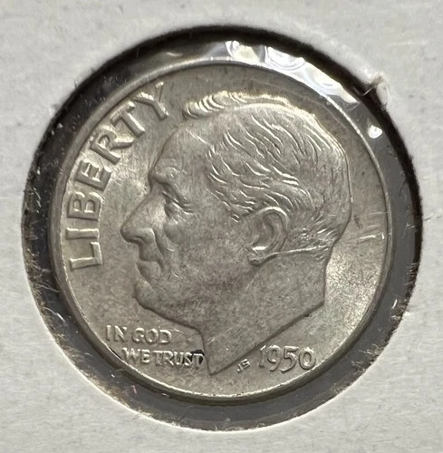 1950 Uncirculated Roosevelt Dime