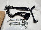 Mid Controls Harley Street Bob Softail 2017 Black OEM M8 Low Rider Pegs linkage