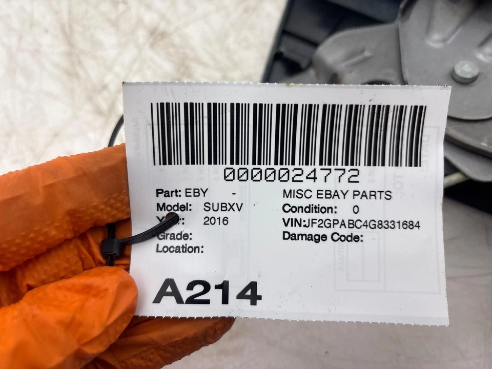 Palanca de manija de freno de estacionamiento de emergencia Subaru XV Crosstrek 2013-2017 OEM Foto 2 de 4