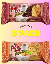 ETi - POP KEK - 2 PACK Variety - Patiserrie Marble Cake & Fruit Cake from TURKEY