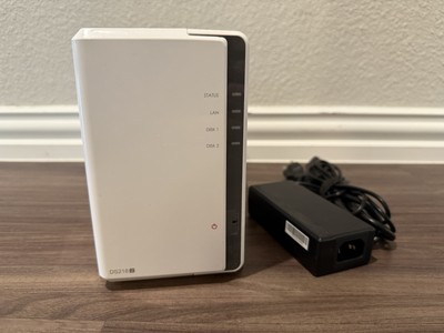 Synology Diskstation DS218j NAS Diskless/Empty, w/ Power Cord, Working
