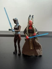 Star Wars Aayla Secura & Shaak Ti ROTS 3.75 Figures
