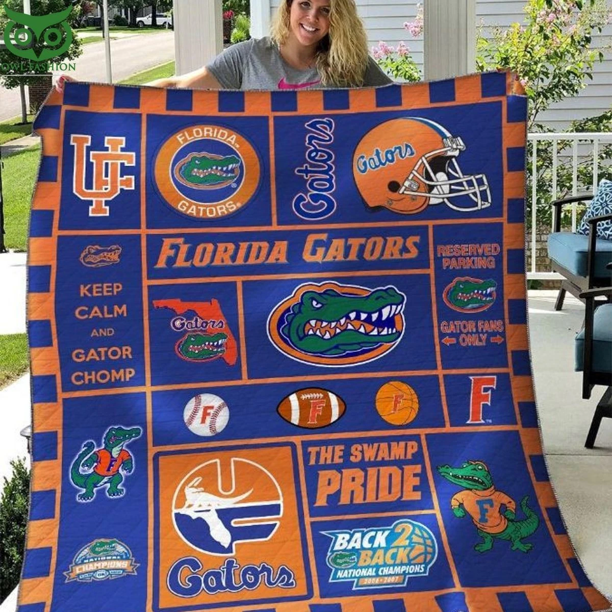 Florida Gators NCAA Blanket