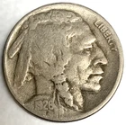 1926 S Buffalo Nickel Very Good to Fine Condition 5 Cent US Coin - 3538