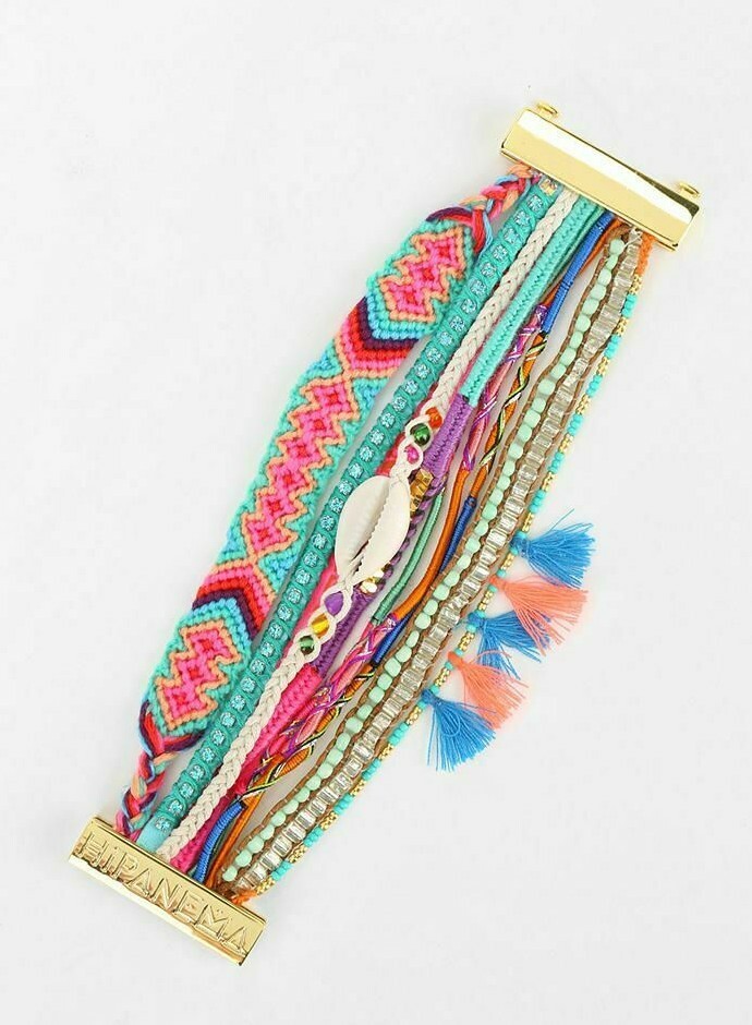 日本即発 HIPANEMA ヒパネマ ブレスレット Bracelet Amazonas M HiPANEMA | AMAZONAS BRACELET ✪NEW✪ RARE RETIRED GOLD CUTE
