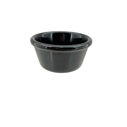 Carlisle S28003 Negro 3 Onzas Melamina Suave Ramekin Juego de 12 - Imagen 2 de 4
