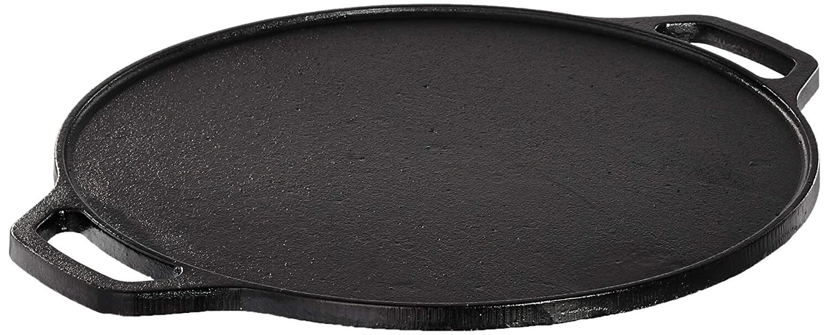 Pre Seasoned Cast Iron Dosa Tawa 12 Inches Cookware