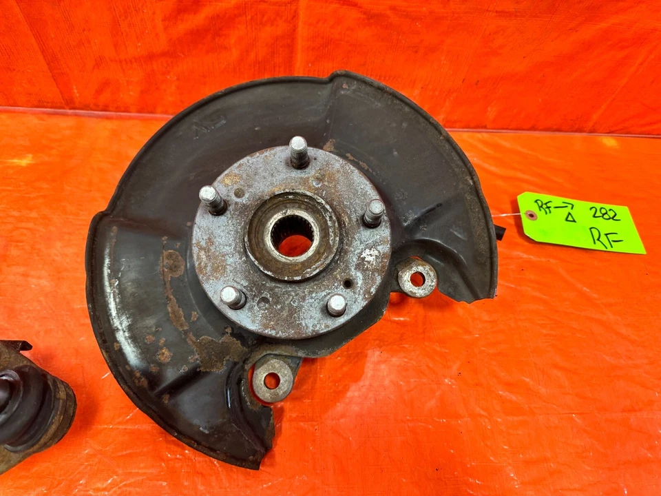 06-11 HONDA CIVIC SI 2D y 4D pasajero delantero derecho buje nudillo fabricante de equipos originales #282 Foto 3 de 4