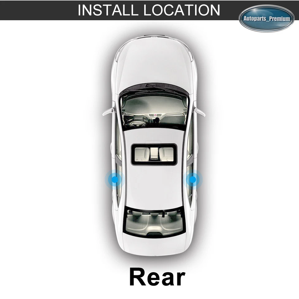 Regulador de 2 ventanas sin motor para BMW 745i 745Li 750i 750Li 02-08 trasero izquierdo y derecho Foto 2 de 4