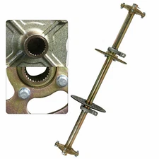 Drift Trike Go Kart Rear Live Axle Chain Sprocket Hub Brake Disc Assembly