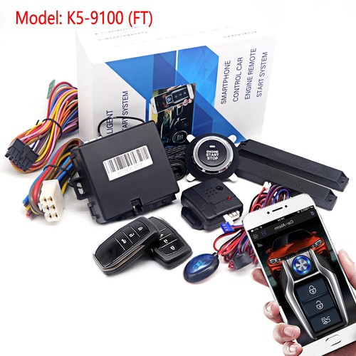 Nuevo lote de alarma de coche sistema de parada de arranque de coche control remoto motor arranque sin llave - Imagen 11 de 28