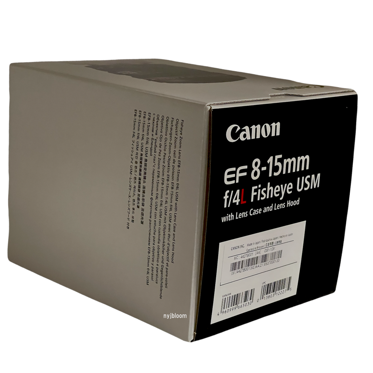 New Canon EF 8-15mm f/4 L Fisheye USM Lens 13803122275 | eBay