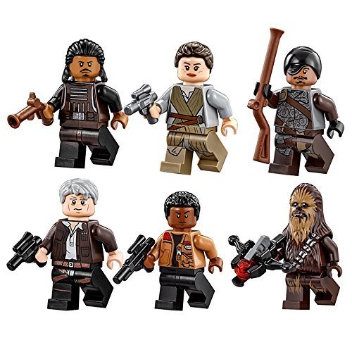 Lego Star Clone Wars 75105 Millennium Falcon TM Chewbacca Rey Finn Han Solo NEW - Afbeelding 5 van 7