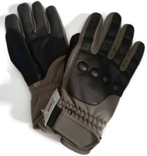 Men's Leather Palm Oflein Qq1q Gloves, Black, Medium