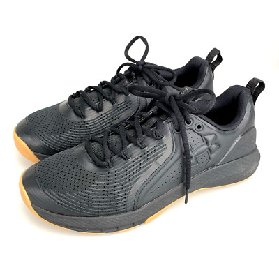 Under Armour Sneakers Charged Commit TR 3 Black 3023703-006 Size 8.5 US Cross