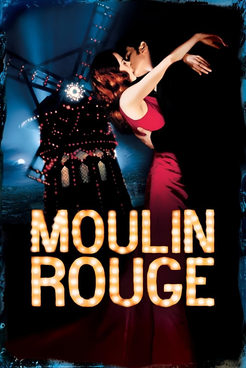 Moulin Rouge 8x12 Metal Movie Poster Sign [B] Nicole Kidman