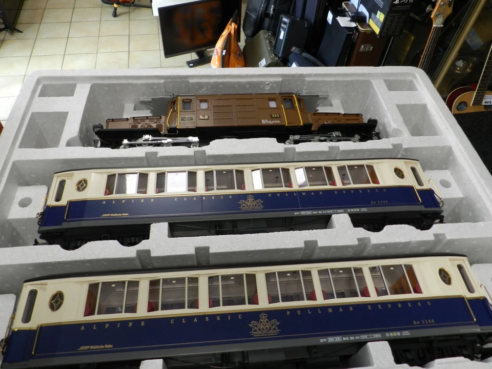 LGB 70640 - RhB Alpine Classic mit Krokodil - Limited Edition - Sound - OVP - Bild 2 von 4