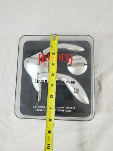 Houdini Lever Style Corkscrew with Foil Cutter - Picture 8 of 8
