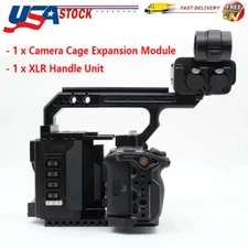 New FusionRig Camera Cage Expansion Module XLR Handle for Sony FX3/FX30 Cameras
