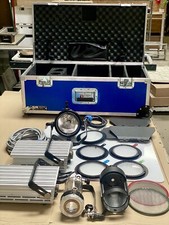 ARRI POCKET PAR 400W HMI LIGHT KIT Case / Dimmable / Spot-Flood / Bonus DC Kit