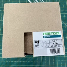 5'' ( 125mm )Festool Abrasive P60 Cri D5" 50x