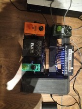 Electric Guitar Effects Complete Pedalboard With Pedals