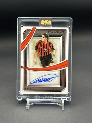 Panini Immaculate 24/25 RED Shadow Box - Kaka /10 Auto AC Milan Color Match