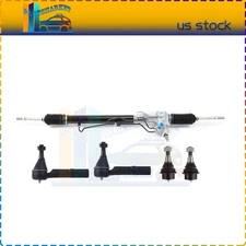 Steering Rack & Lower Ball Joints & Outer Tie Rods For 2007-14 Cadillac Escalade
