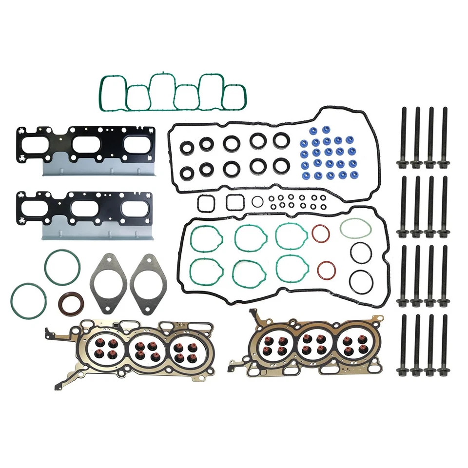 New Full Gasket Set Head Bolts For 2011-19 Ford Edge Explorer Flex Taurus 3.5L - Image 3 of 4