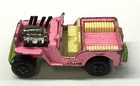 Vintage 1971 Matchbox Lesney Superfast No. 2 Jeep Hot Rod -Pink - England