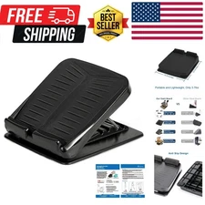 Portable Slant Board, Lightweight 3.7 lbs, 5-Level Adjustable Calf Stretch Bo...