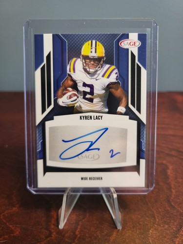 2024 SAGE HIT Kyren Lacy Auto Black (High Series) Auto #A-KL Tigers