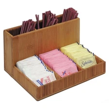 Cal-Mil 796-60 Bamboo Packet and Straw Organizer
