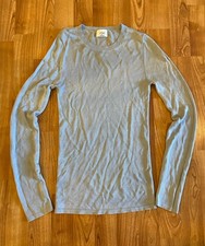 Aritzia Wilfred Grey/Sliver Long Sleeve Undershirt Size M New Without Tags