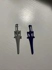 1984 Vintage MASTERS OF THE UNIVERSE He-Man And Skeletor Battle Weapons