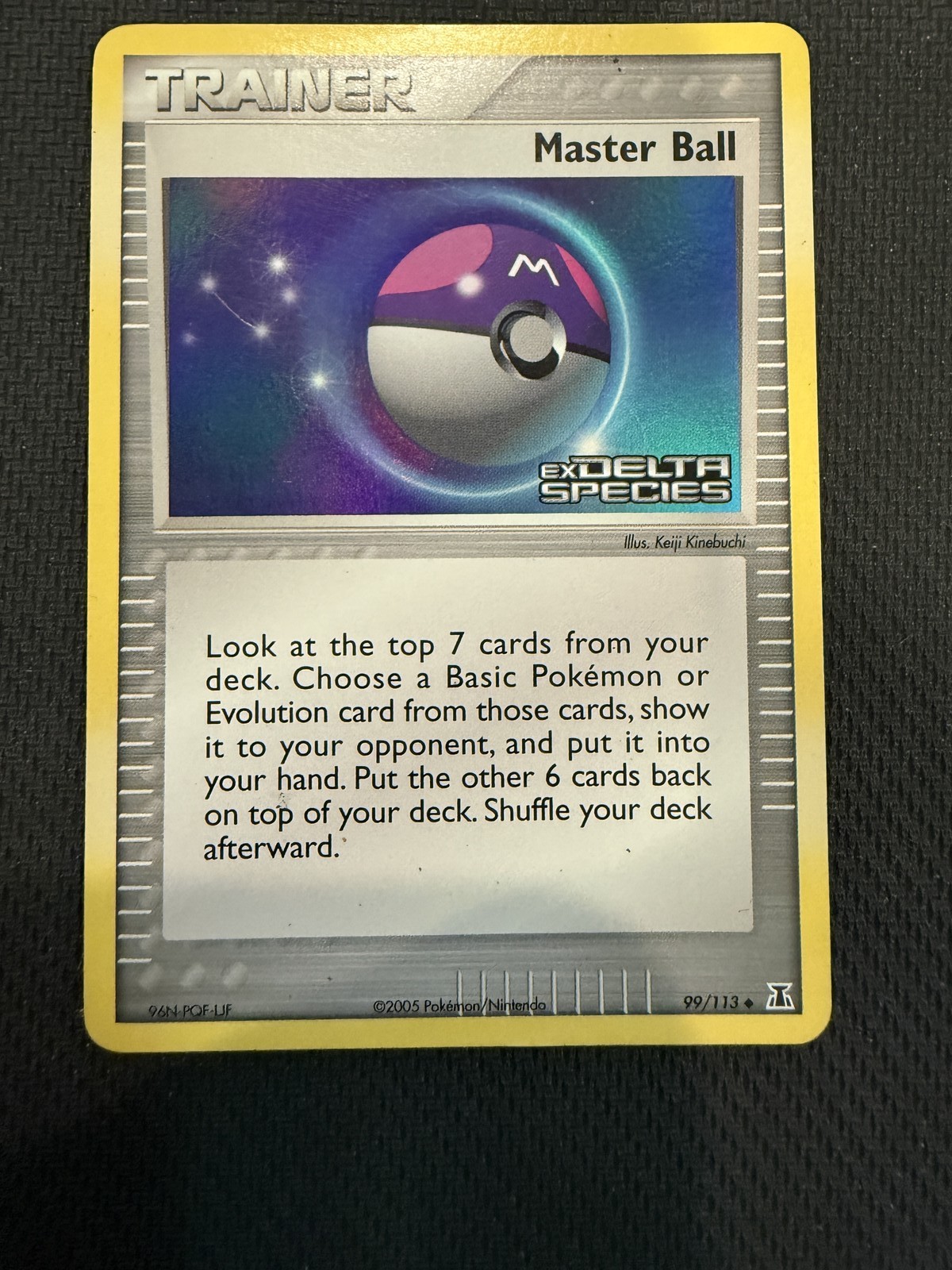 Master Ball Uncommon Delta Species 99/113 NM
