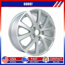 For Volkswagen Jetta OEM Design Wheel 16" 16x6.5 2010-2018 Silver Rim 69897