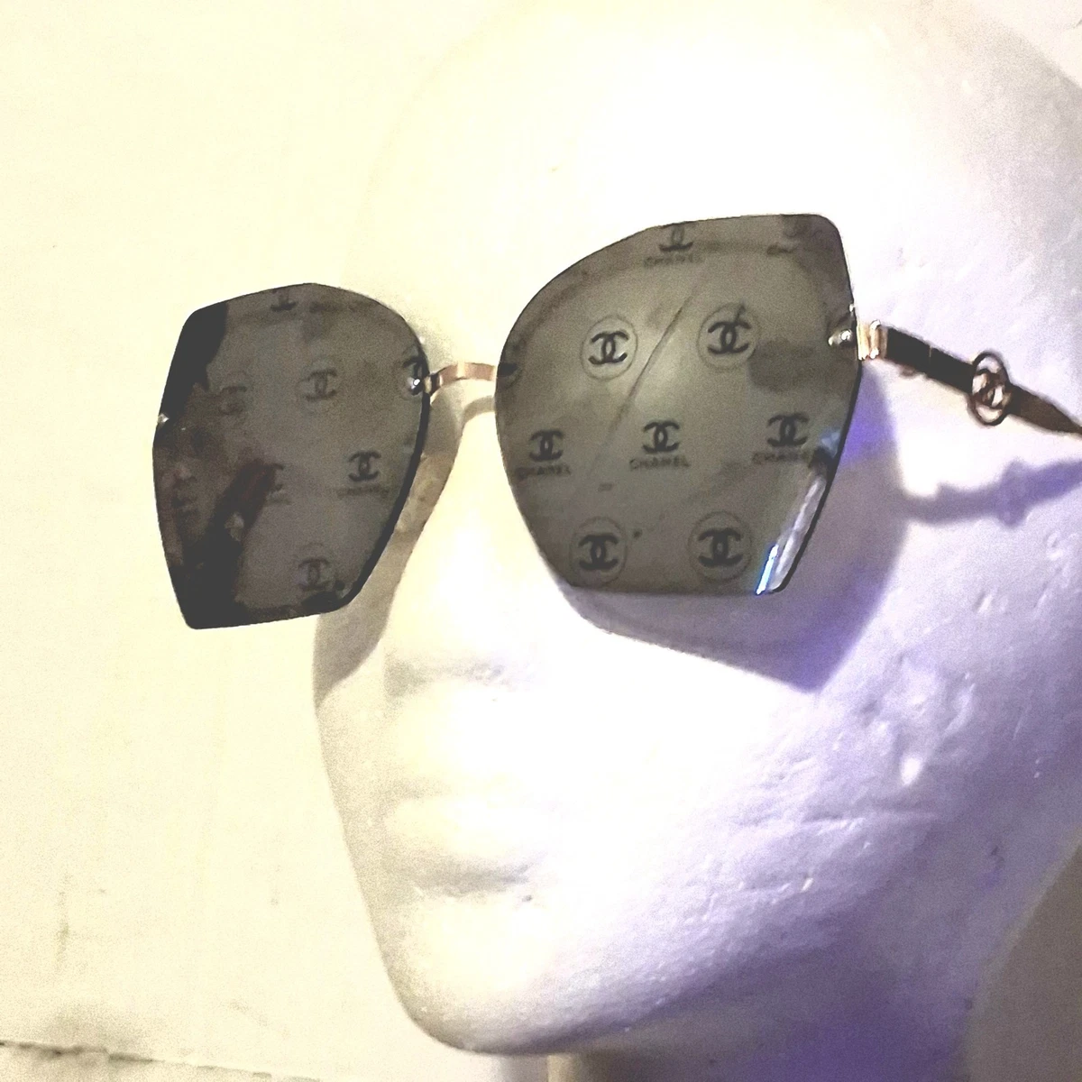 小物 CHANEL archive Sunglasses Rim Less CHANEL Rimless Mirrored Sunglasses for Women for sale | eBay