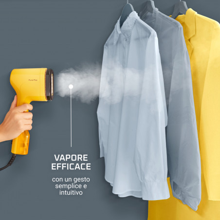 Rowenta DR2026D1 Stiratore Verticale 1300W 70Ml Giallo - Imagen 2 de 7