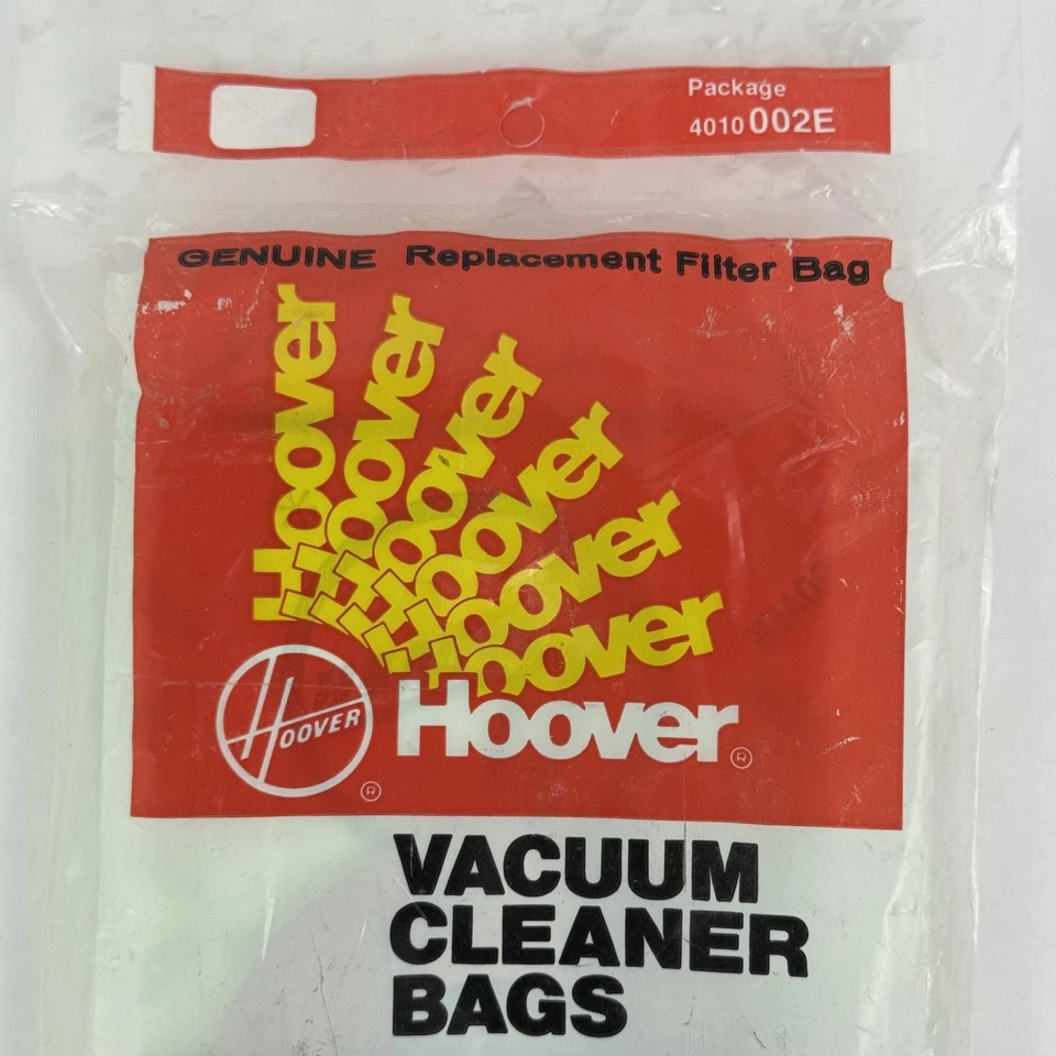 Nuevas bolsas selladas para aspiradora Hoover tipo E paquete de 3 bolsas Quik Broom Cassette Foto 2 de 4