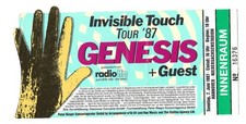 GENESIS! 1987 - Hannover-Concert! Original Ticket! Wow!