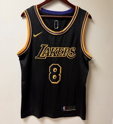 Nike Kobe Bryant Black Mamba Lakers City Edition Swingman #8