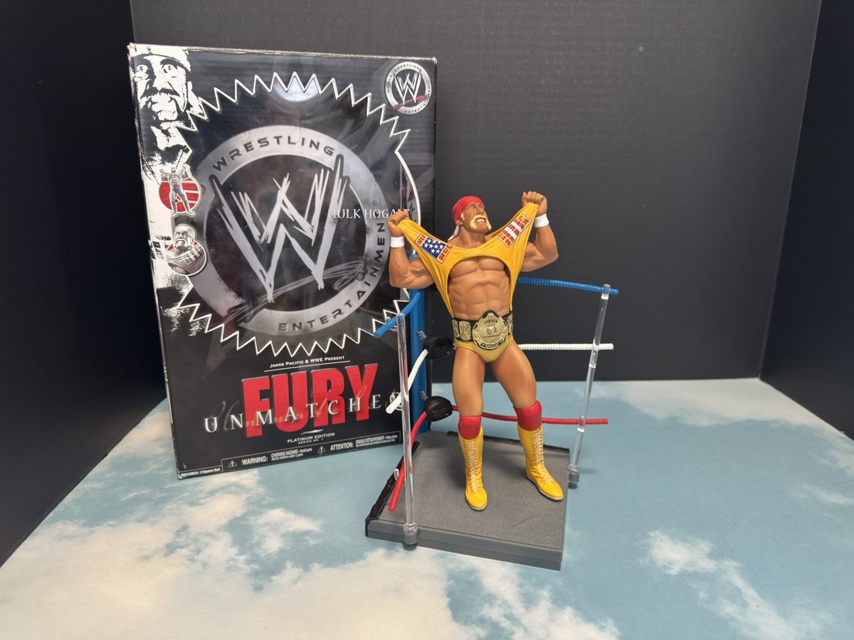 WWE Hulk Hogan アンマッチドフューリー　フィギュア HULK HOGAN WWE UNMATCHED FURY JAKKS PACIFIC ACTION FIGURE | eBay