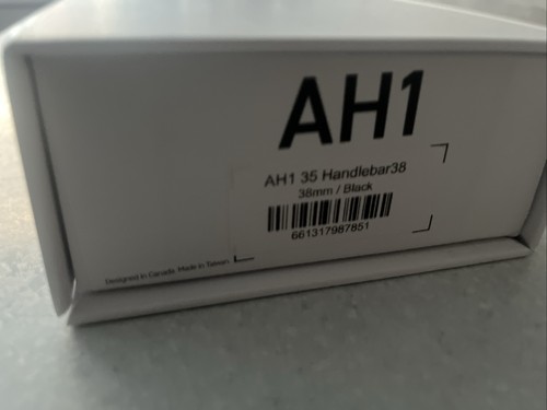 Title Ah1 Handlebars Black/35mm Clamp Diameter/800mm Width/38mm Rise - Picture 3 of 8