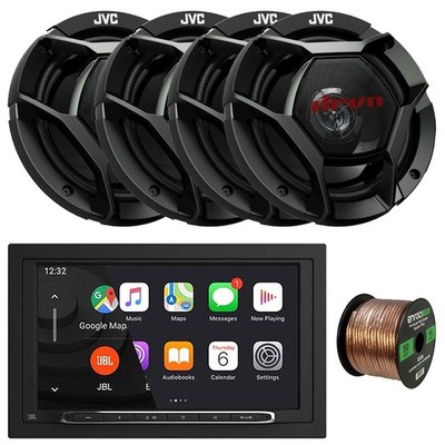 JBL Legend 700 Double-DIN Bluetooth Receiver, 4x 6.75'' 300W Max Speakers W/Wire