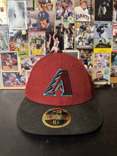 Arizona Diamondbacks New Era MLB Authentic 59FIFTY Fitted Size 6 7/8 Hat Cap NEW