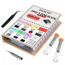 5600PCS 1206 SMD Resistor Kit from 0Ω to 10MΩ 1%, SMT Electronics Component As