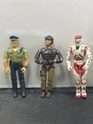 3 Vintage 1980’s~1990’s LANARD THE CORPS! 3.75” GI JOE KO Action Figures