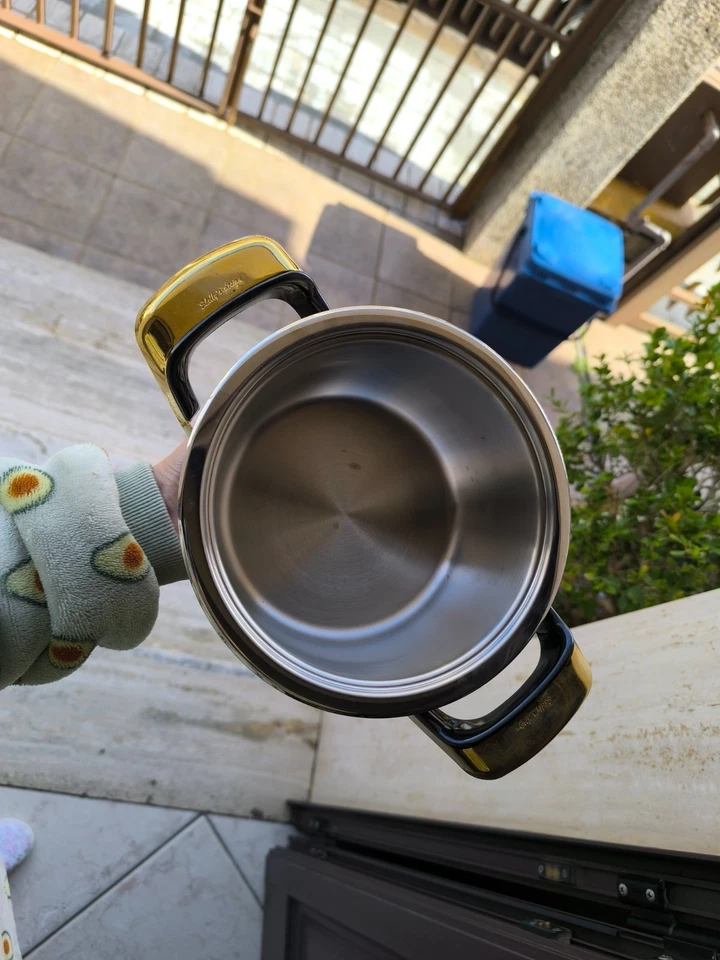 Batteria di pentole acciaio inox AMG nuove e imballate - Immagine 3 di 4